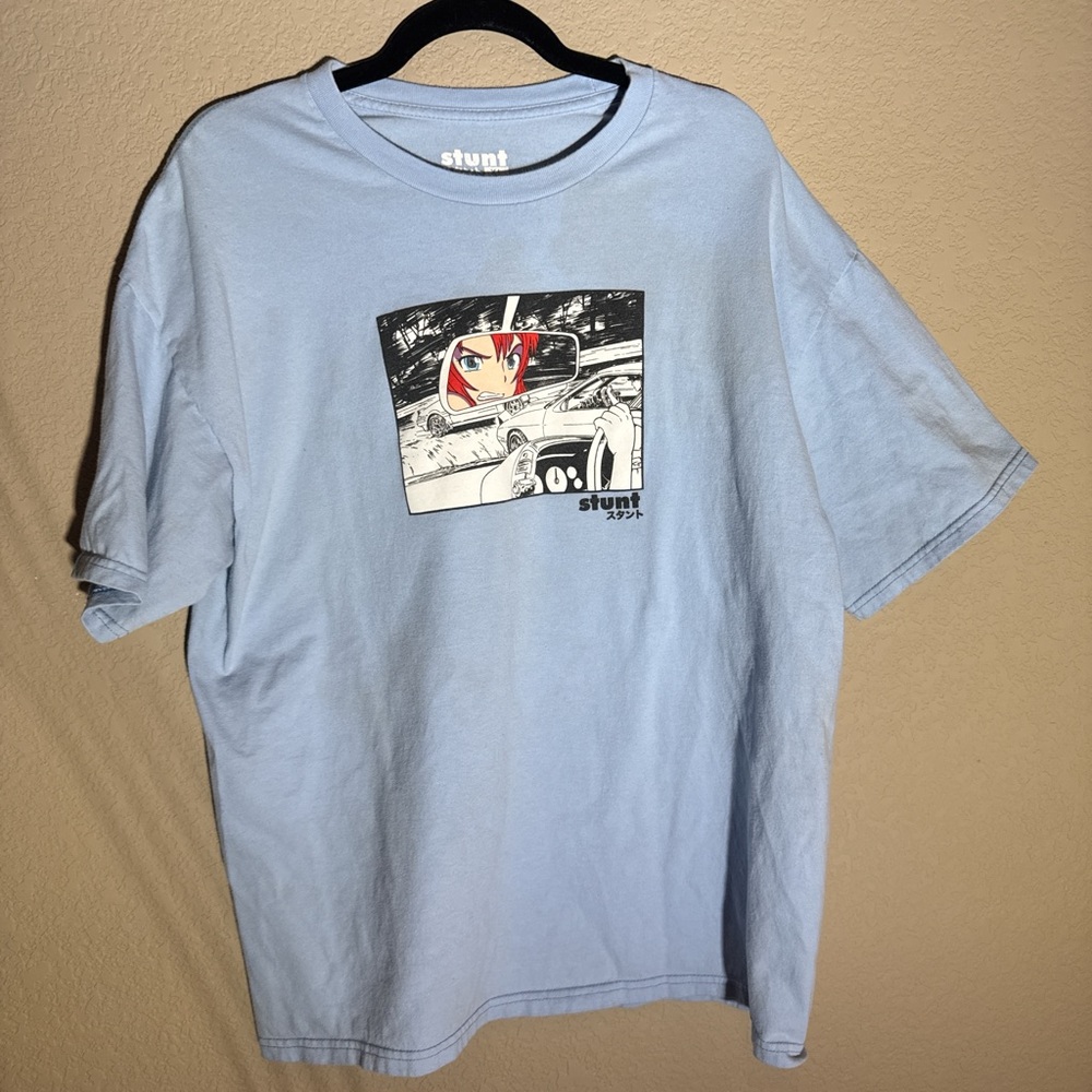 Light Blue Graphic Tee